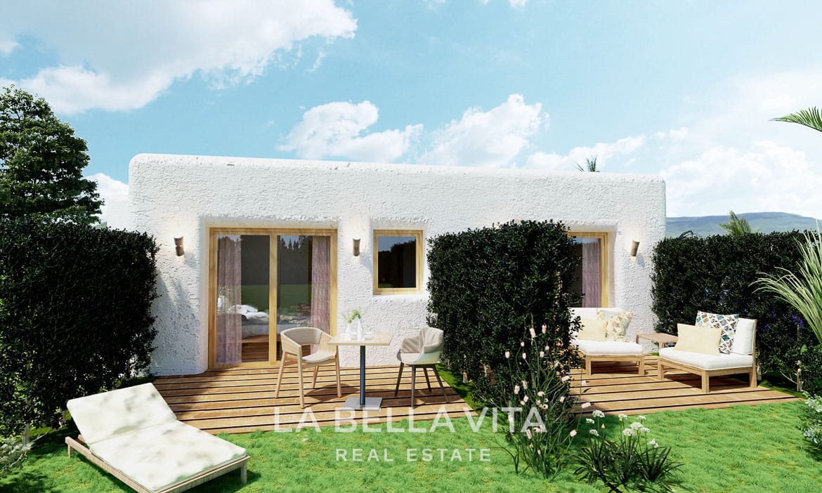 Ibiza Style New Properties with Large Rustic Plots in Alicante