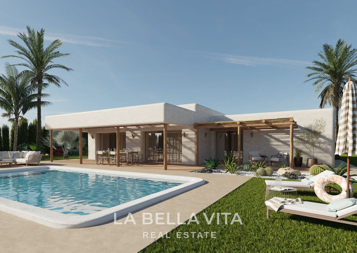 Luxury Ibiza Style Villas with Rustic Plots for sale in Aspe, Pinoso and Surroundings, Alicante Inland 1- Luxury Ibiza Style Villas with Rustic Plots for sale in Aspe, Pinoso and Surroundings, Alicante Inland