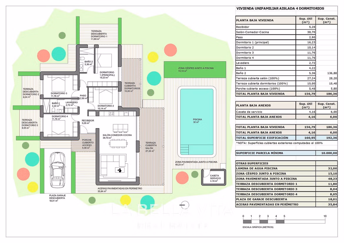 Luxury Ibiza Style Villas with 4 Bedrooms, Private Pools & Rustic Plots for sale in Aspe, Pinoso and Surroundings (Alicante Inland)