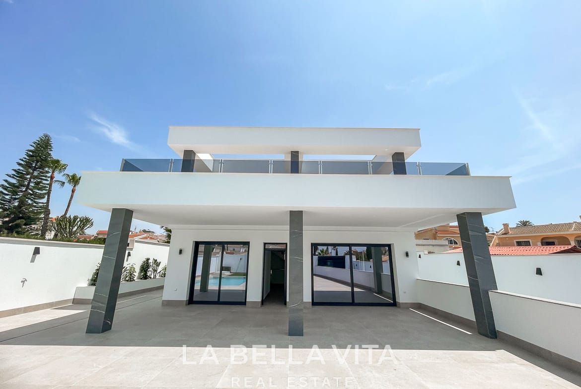 New Build Key Ready Detached Villa for sale in Ciudad Quesada with Private Pool & Basement Garage