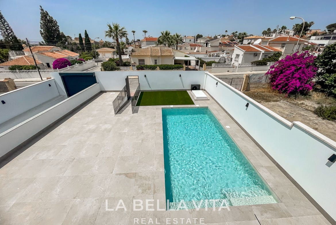 New Build Key Ready Detached Villa for sale in Ciudad Quesada with Private Pool & Basement Garage