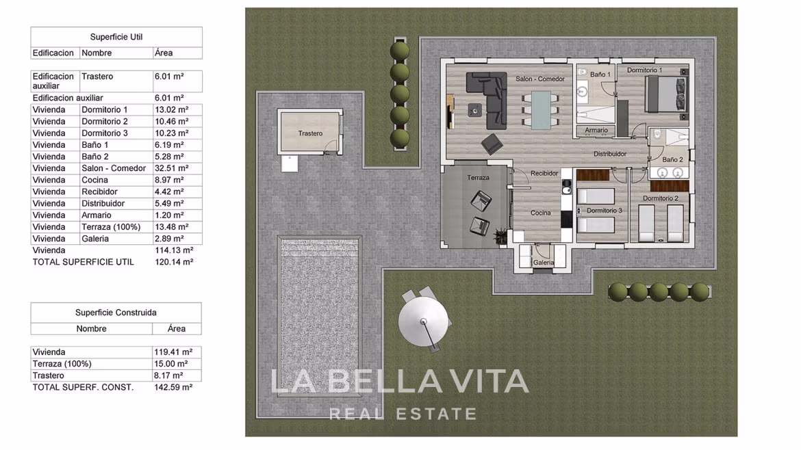 New Build Fincas for sale in Pinoso, Aspe and Surroundings (Alicante Inland)