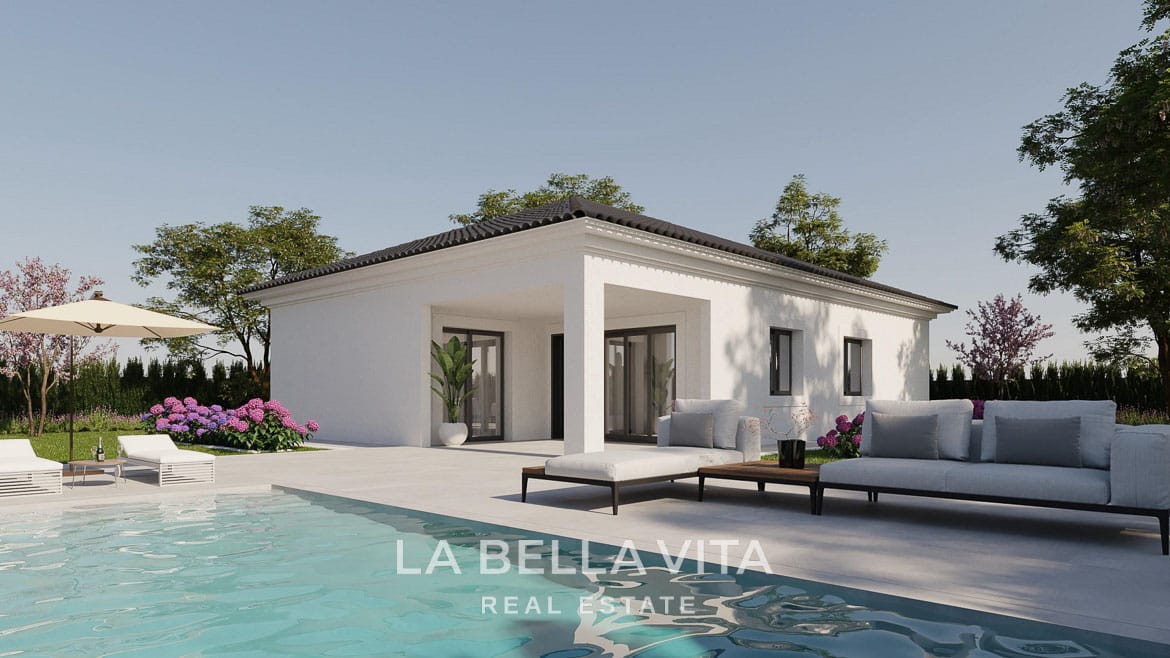 New Build Mediterranean Country Fincas for sale in Alicante Inland