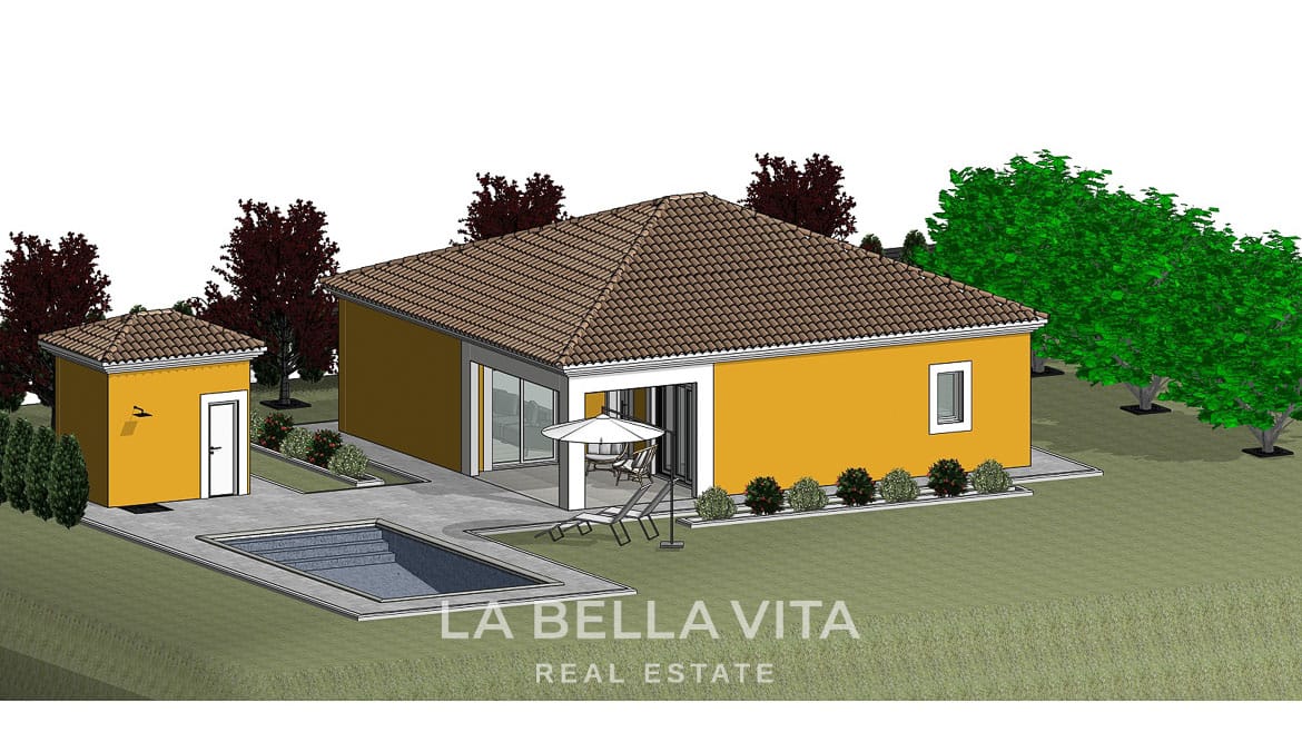 New Build Mediterranean Country Fincas for sale in Alicante Inland