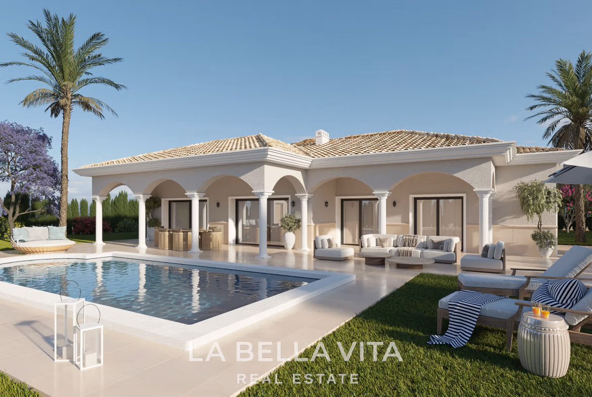 New Build Mediterranean Villas on Rustic Land for sale in Pinoso and Surroundings, Alicante Inland, Spain 1- New Build Mediterranean Villas on Rustic Land for sale in Pinoso and Surroundings, Alicante Inland, Spain