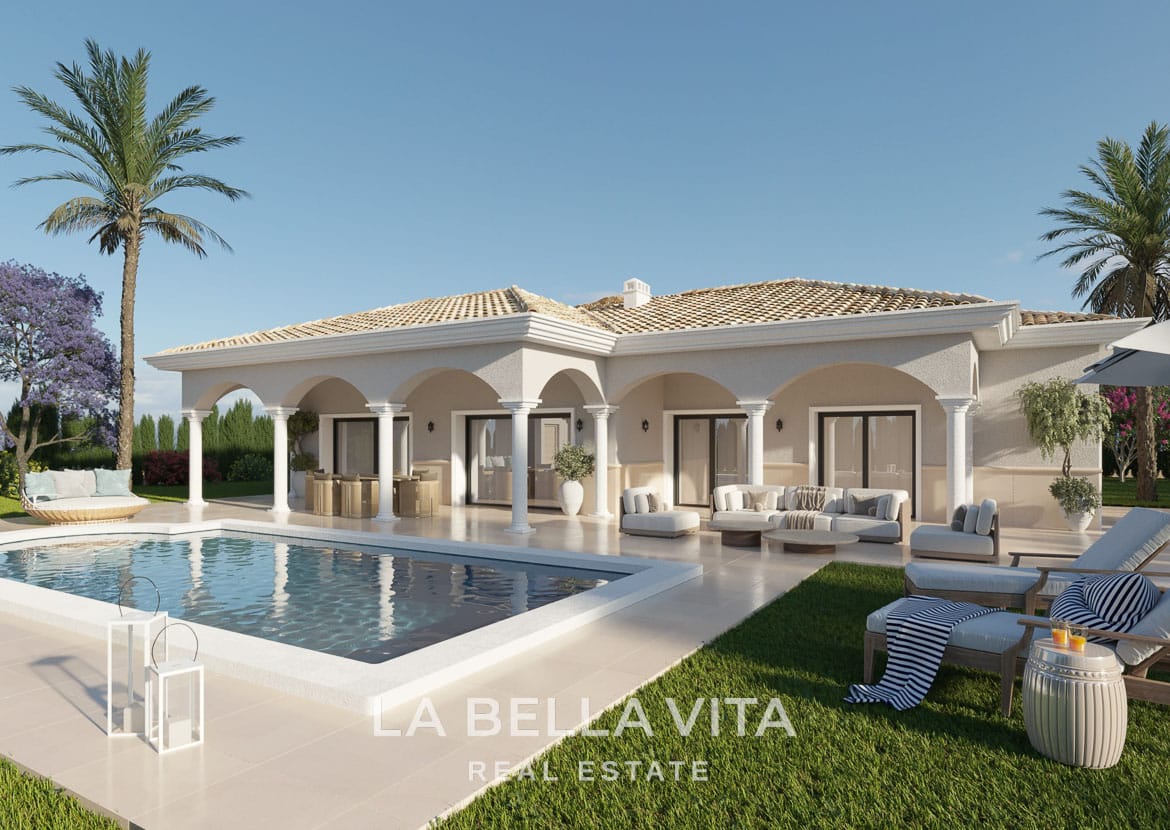 New Build Mediterranean Villas on Rustic Land for sale in Pinoso and Surroundings, Alicante Inland, Spain 1- New Build Mediterranean Villas on Rustic Land for sale in Pinoso and Surroundings, Alicante Inland, Spain