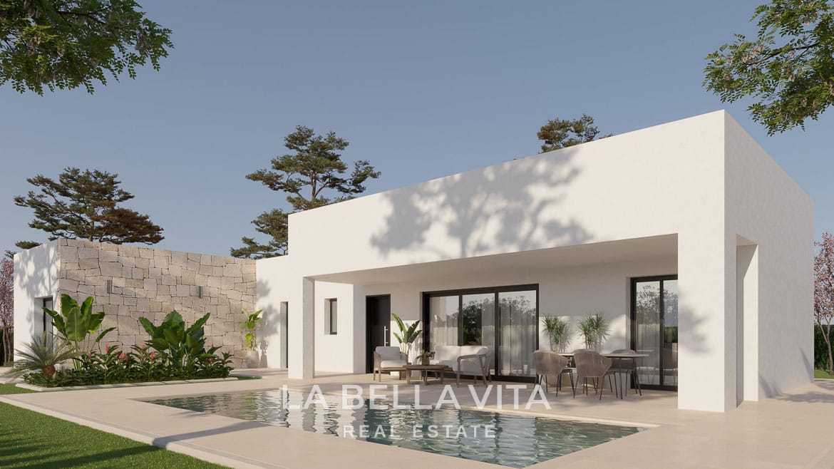 New Build Single-Storey Country Houses for sale in Alicante Inland (Pinoso, Aspe and Surroundings)