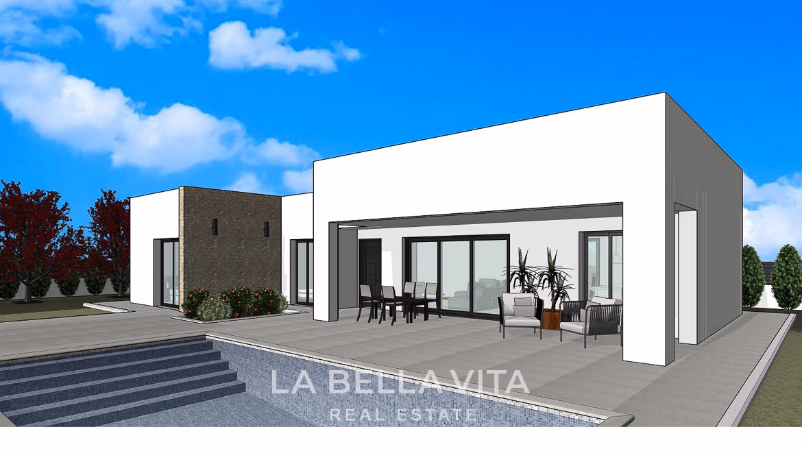 New Build Single-Storey Country Houses for sale in Alicante Inland (Pinoso, Aspe and Surroundings)
