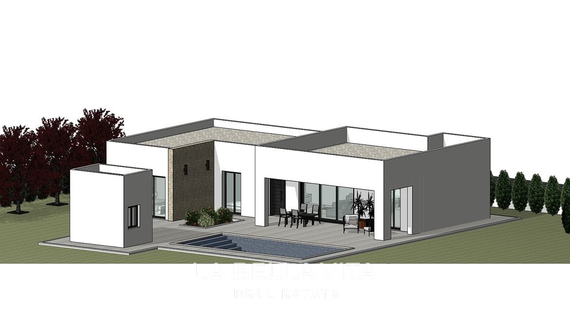 New Build Single-Storey Country Houses for sale in Alicante Inland (Pinoso, Aspe and Surroundings)