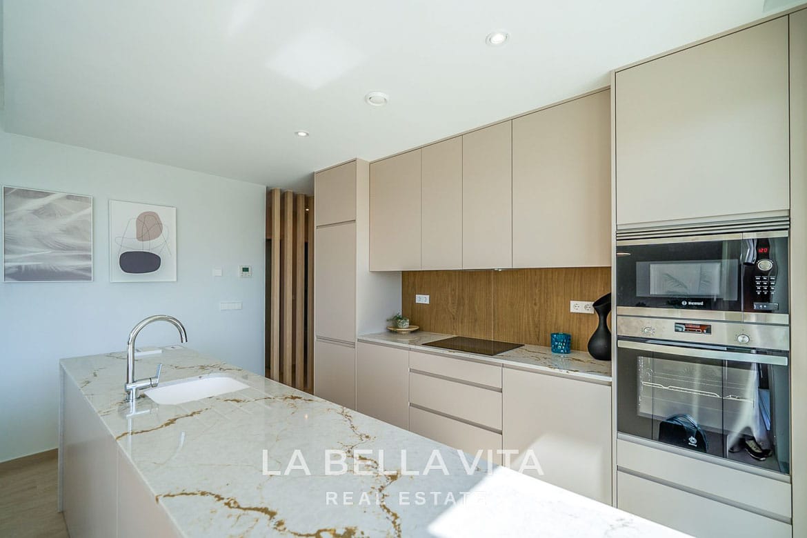 New Build Single Storey Villas with private pools for sale in Vistabella Golf