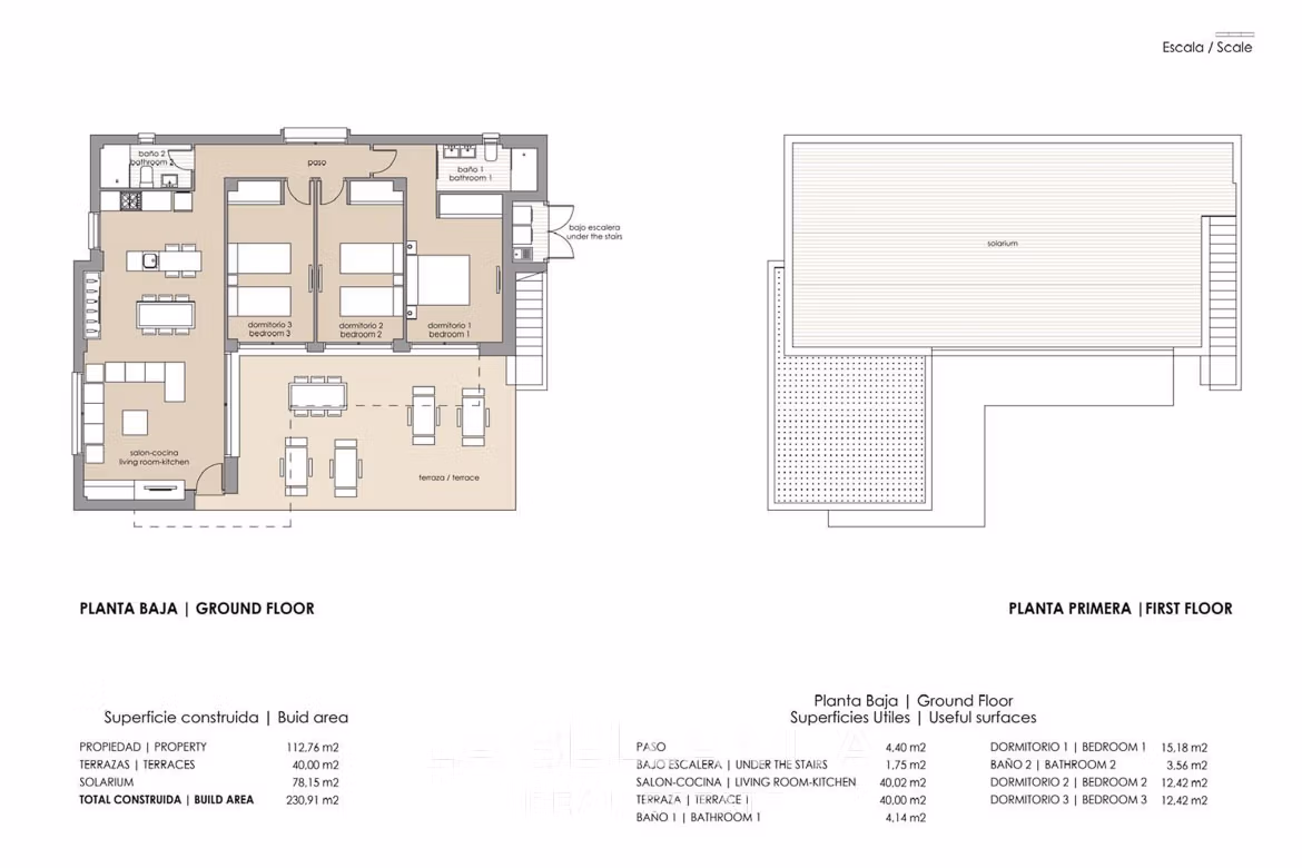 New Build Single Storey Villas for sale in Vistabella Golf