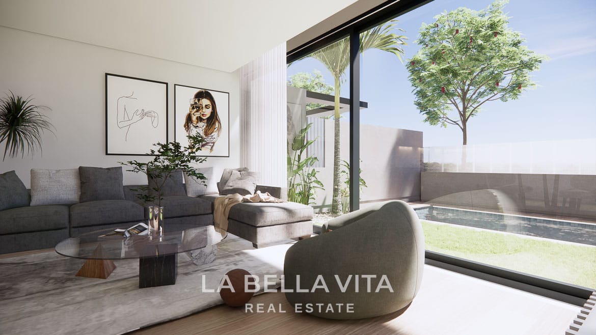 New Build Villas with Basements for sale in Santa Rosalia Resort, Murcia