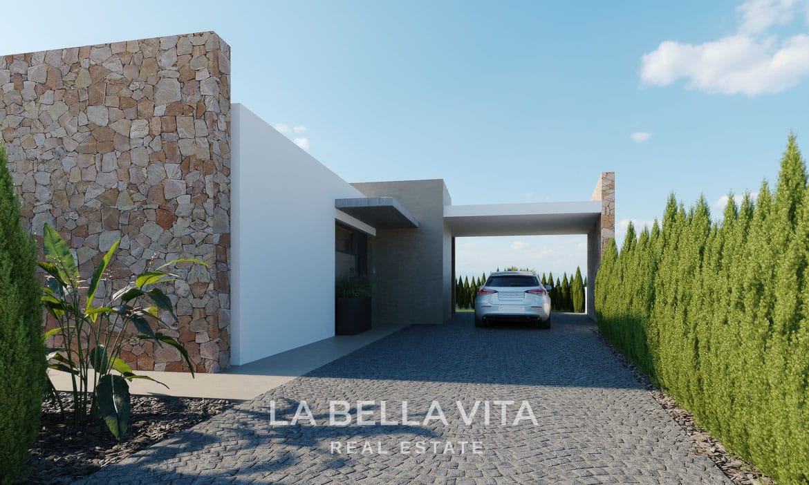 New Build Villas with Large Plots for Sale in Hacienda del Alamo Golf Resort, Murcia