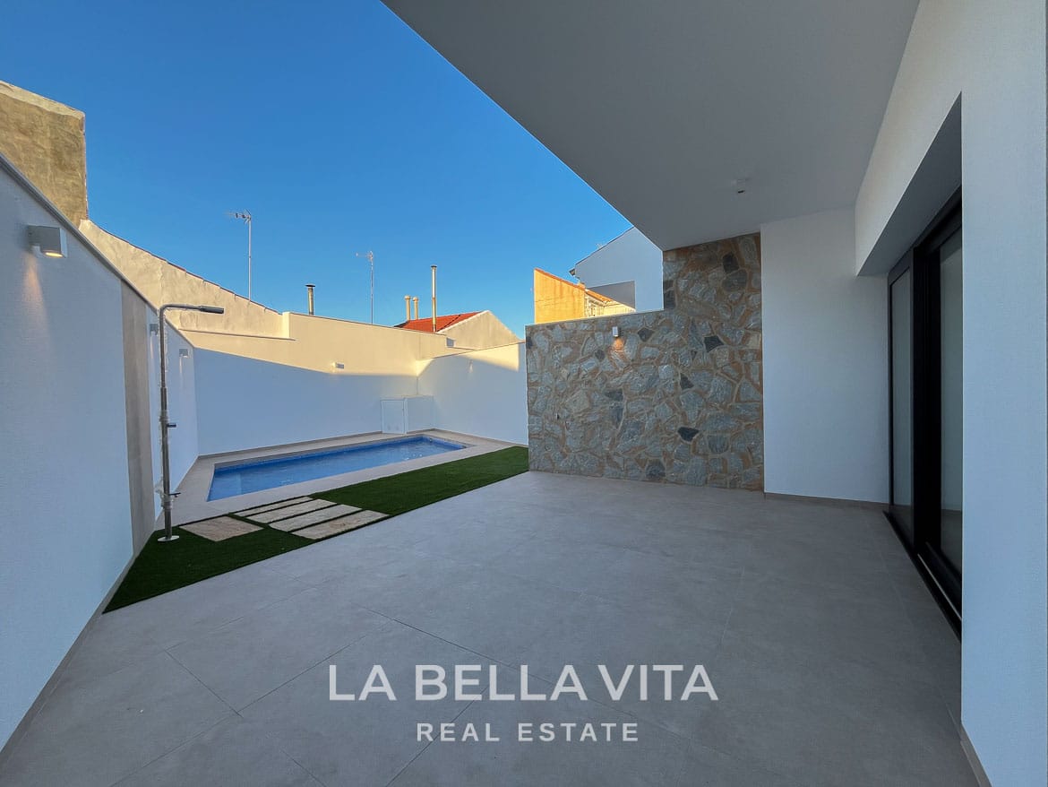 Key Ready New Build Villa with Private Pool for sale by the Beach in San Pedro del Pinatar-10 Key Ready New Build Villa with Private Pool for sale by the Beach in San Pedro del Pinatar
