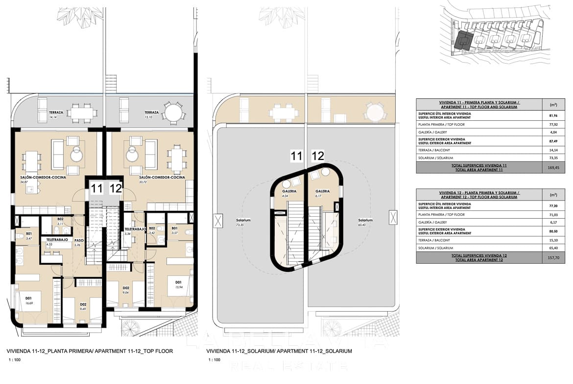 New Build Ground Floor Apartments with Sea Views for sale in La Mata, Torrevieja