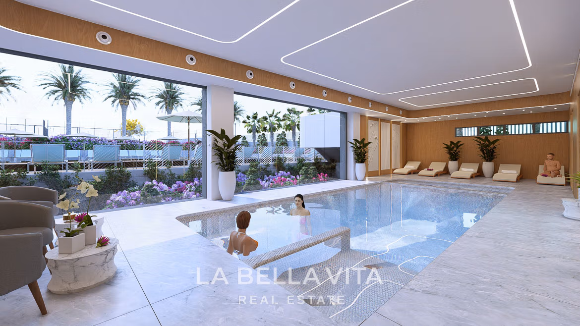 New Build Apartments and Bungalows with communal areas for sale in Torrevieja – Costa Blanca