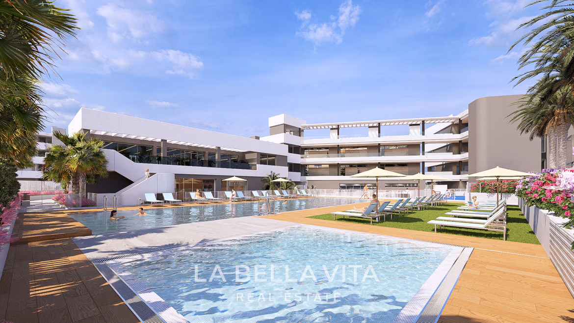 New Build Apartments and Bungalows for sale in Torrevieja – Costa Blanca-17 New Build Apartments and Bungalows with communal areas for sale in Torrevieja – Costa Blanca