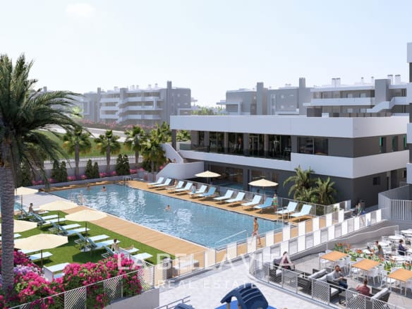 New Build Apartments and Bungalows with communal areas for sale in Torrevieja – Costa Blanca