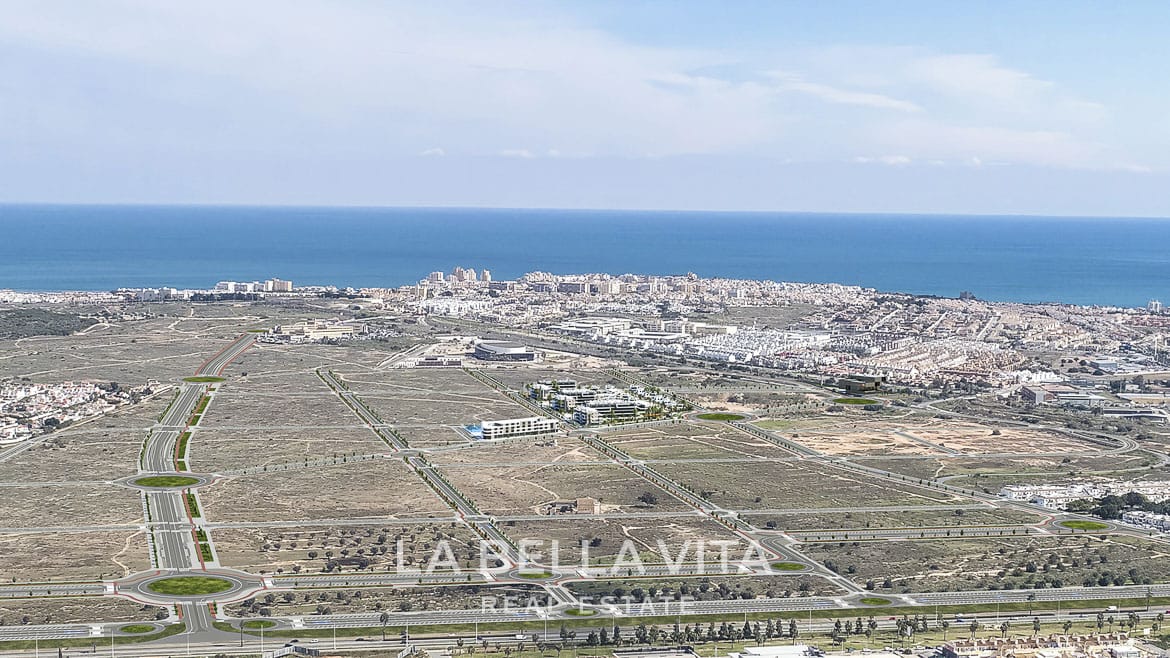 New Build Apartments and Bungalows with communal areas for sale in Torrevieja – Costa Blanca