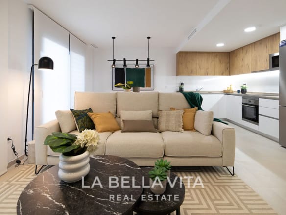 Key Ready Homes Just 300 Metres from the Sea: New Build Apartments near the Beach for sale in Punta Prima, Torrevieja – Costa Blanca