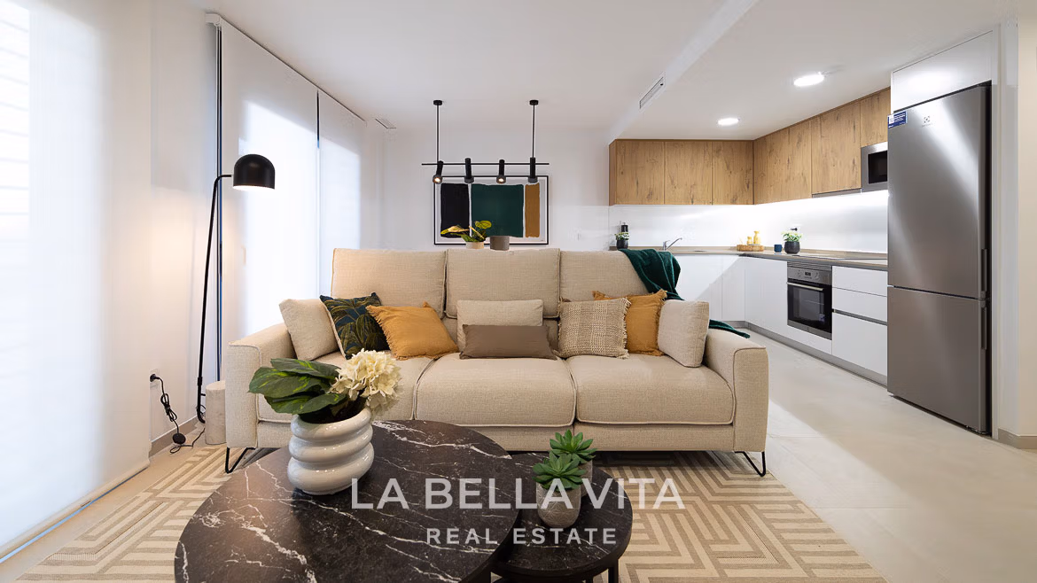 Key Ready Homes Just 300 Metres from the Sea: New Build Apartments near the Beach for sale in Punta Prima, Torrevieja – Costa Blanca