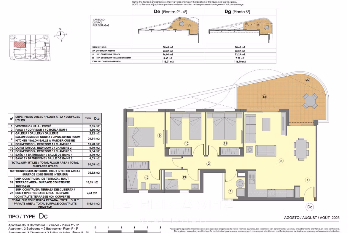 Key Ready Homes Just 300 Metres from the Sea: New Build Apartments near the Beach for sale in Punta Prima, Torrevieja – Costa Blanca