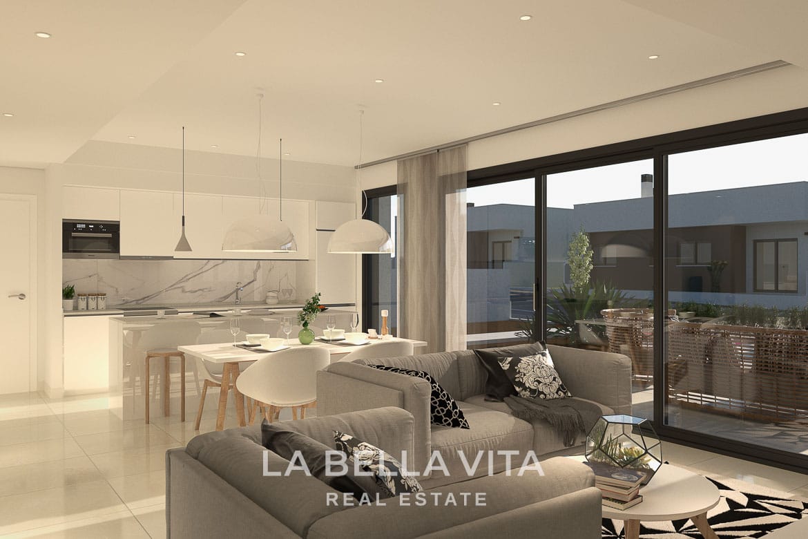 Independent New Build Villas with Private Pools for sale in Condado de Alhama, Murcia