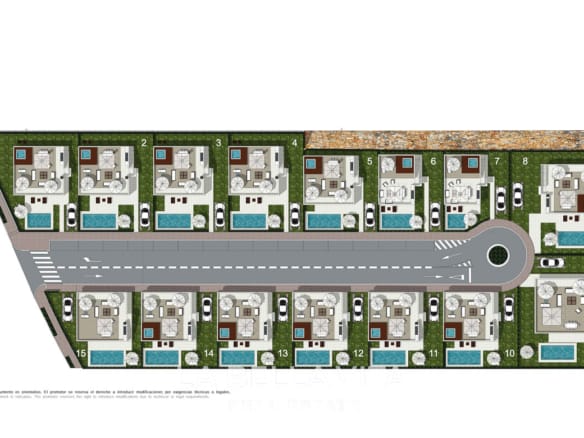 Independent New Build Villas with Private Pools for sale in Condado de Alhama, Murcia
