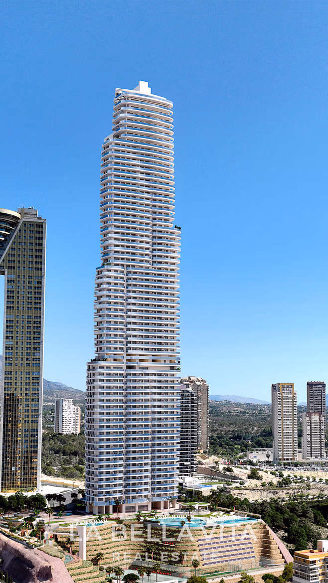 Luxury New Build Apartments in the Tallest Residential Buildings in Europe – Benidorm, Spain-28 Now for Sale: Luxury New Build Apartments in the Tallest Residential Building in Europe TM Tower (64 Floors, 230 m) – Benidorm, Alicante, Spain