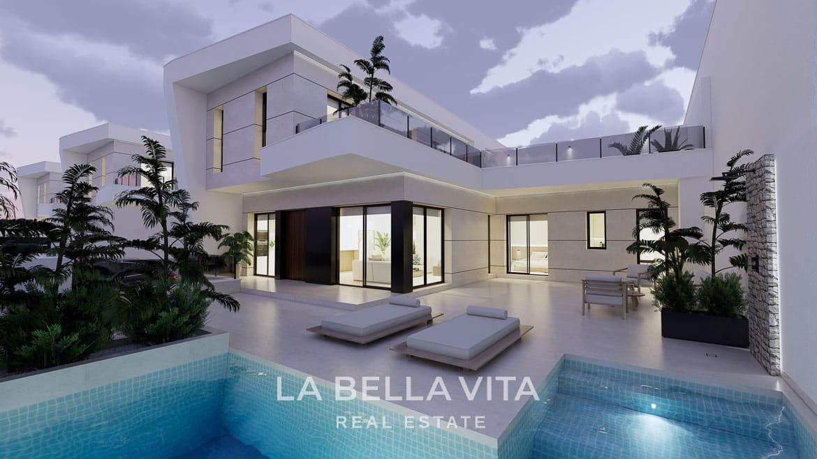 New Build Homes with private pools for sale in Dolores, Alicante, Spain-02