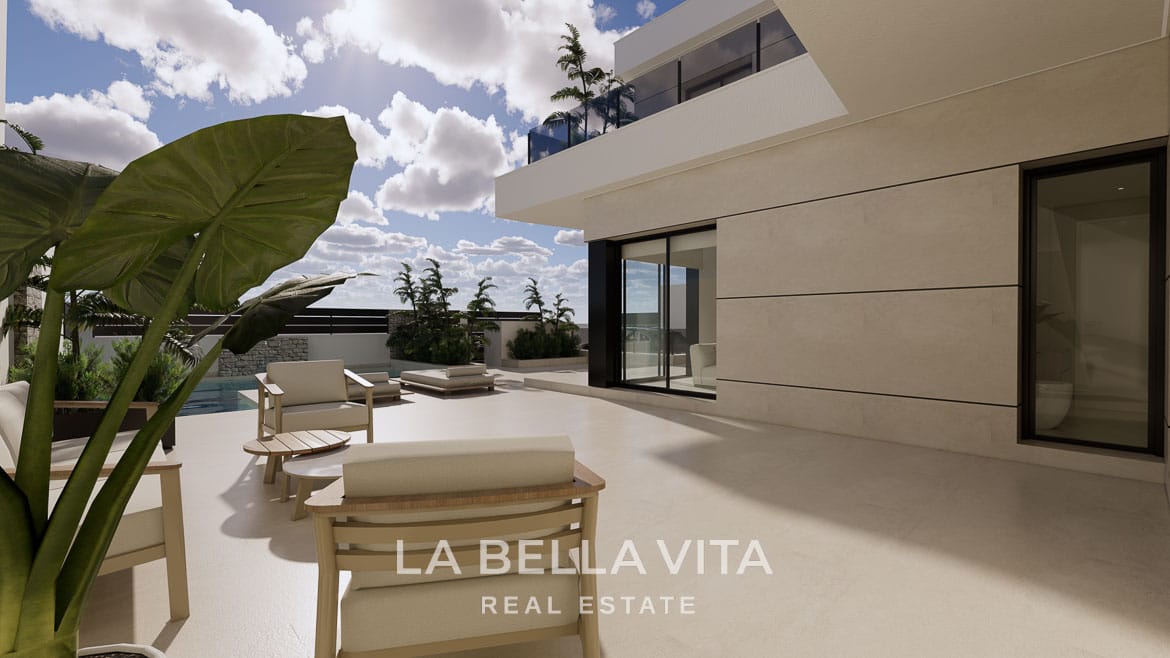 New Build Homes with private pools for sale in Dolores, Alicante, Spain