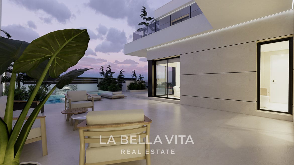 New Build Homes with private pools for sale in Dolores, Alicante, Spain