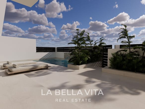 New Build Homes with private pools for sale in Dolores, Alicante, Spain