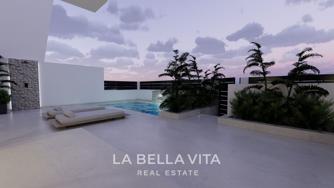 New Build Homes with private pools for sale in Dolores, Alicante, Spain