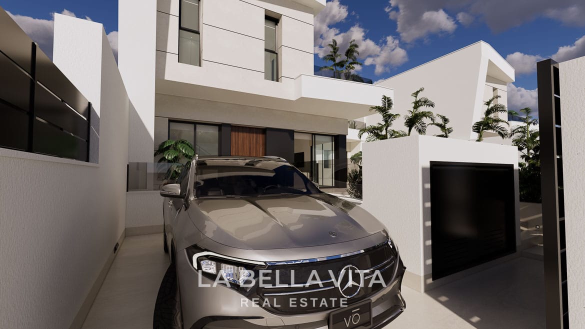 New Build Homes with private pools for sale in Dolores, Alicante, Spain