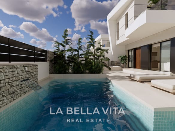New Build Homes with private pools for sale in Dolores, Alicante, Spain