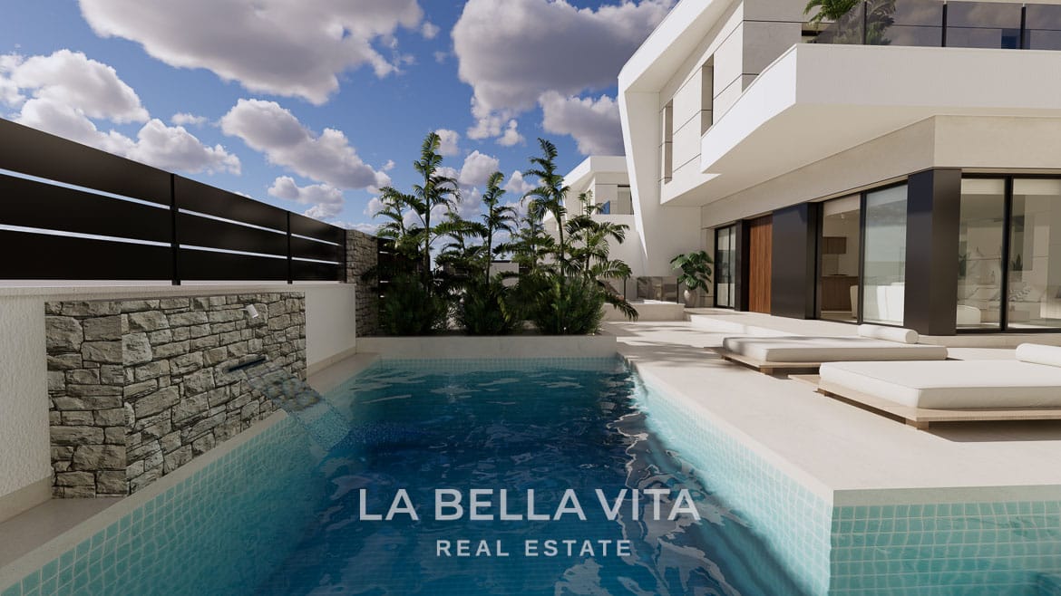 New Build Homes with private pools for sale in Dolores, Alicante, Spain