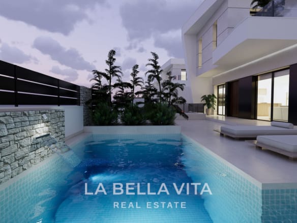 New Build Homes with private pools for sale in Dolores, Alicante, Spain