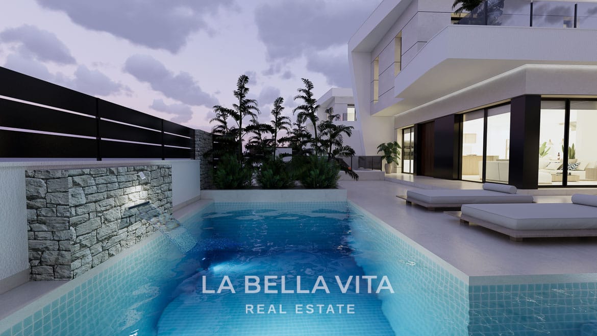 New Build Homes with private pools for sale in Dolores, Alicante, Spain
