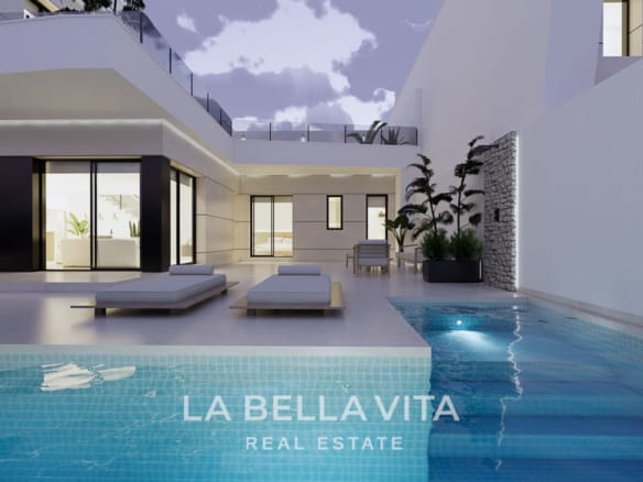 New Build Homes with private pools for sale in Dolores, Alicante, Spain