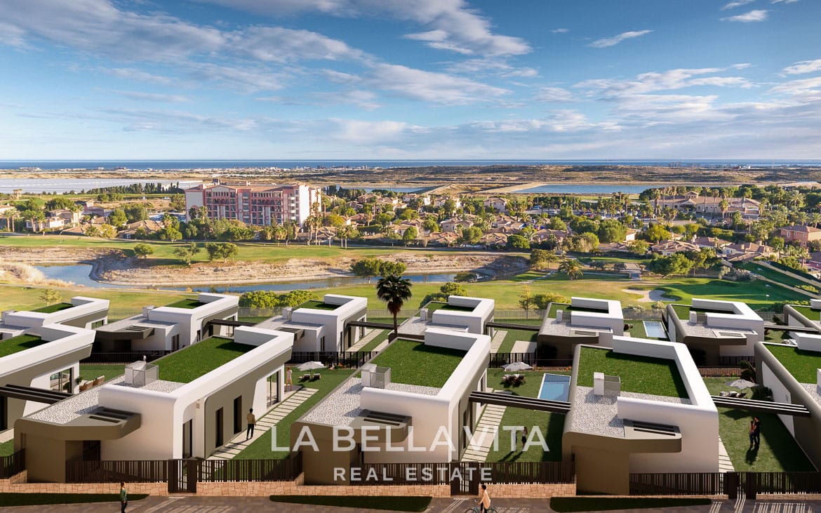 New Build Villas for sale on Bonalba Golf Course in Muchamiel, Alicante