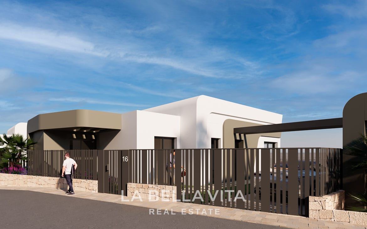 New Build Villas for sale on Bonalba Golf Course in Muchamiel, Alicante