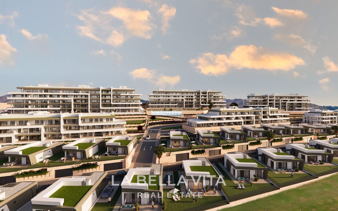 New Build Villas for sale on Bonalba Golf Course in Muchamiel, Alicante