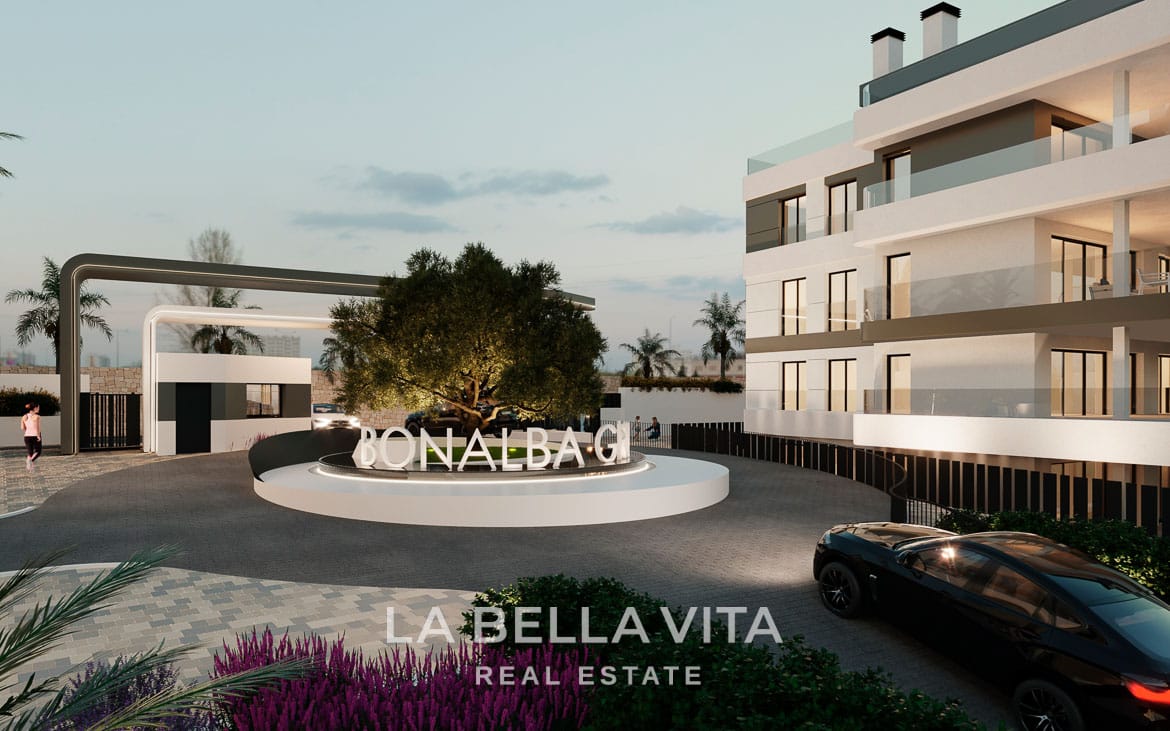 New Build Villas for sale on Bonalba Golf Course in Muchamiel, Alicante