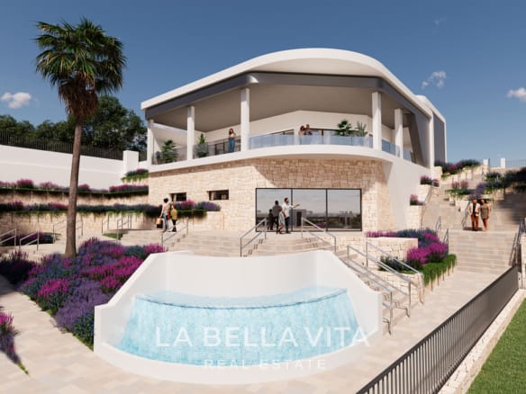 New Build Villas for sale on Bonalba Golf Course in Muchamiel, Alicante