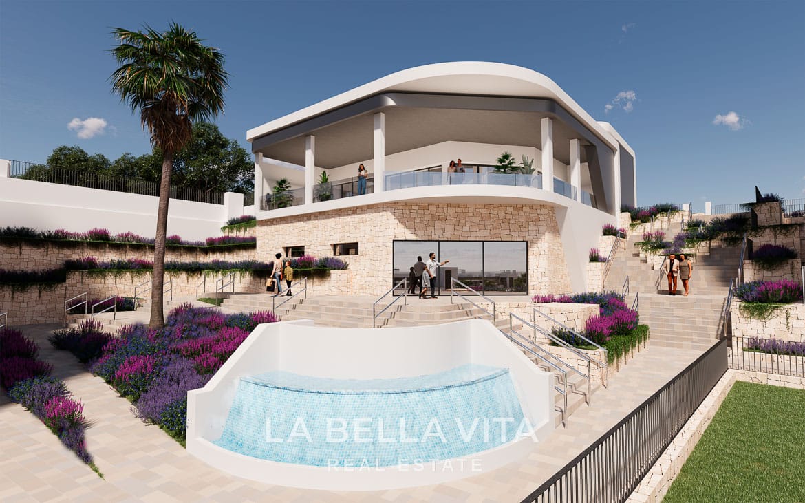 New Build Villas for sale on Bonalba Golf Course in Muchamiel, Alicante