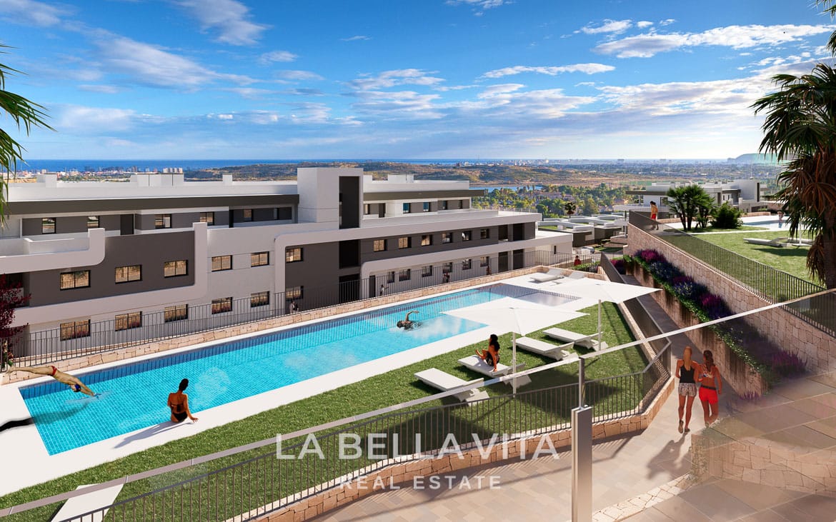 New Build Villas for sale on Bonalba Golf Course in Muchamiel, Alicante