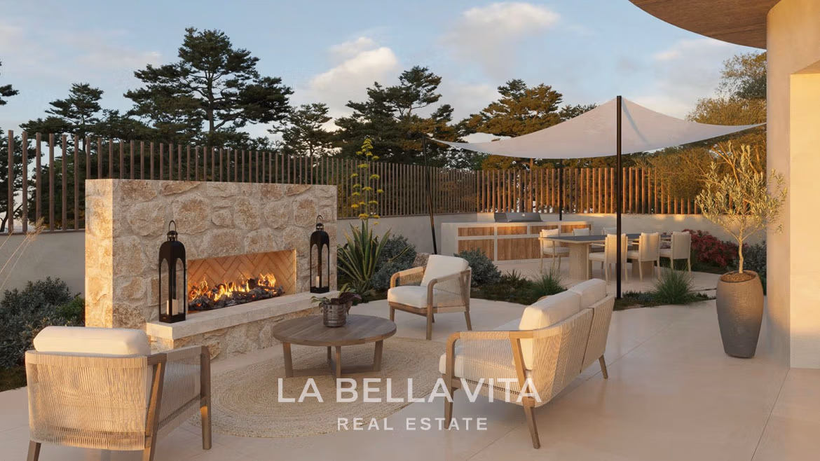 Contemporary New Build Villa with Garage for sale in La Marina Urbanisation, Costa Blanca-2 Contemporary New Build Villa with Garage for sale in La Marina Urbanisation, Costa Blanca