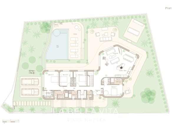 Contemporary New Build Villa with Garage for sale in La Marina Urbanisation, Costa Blanca