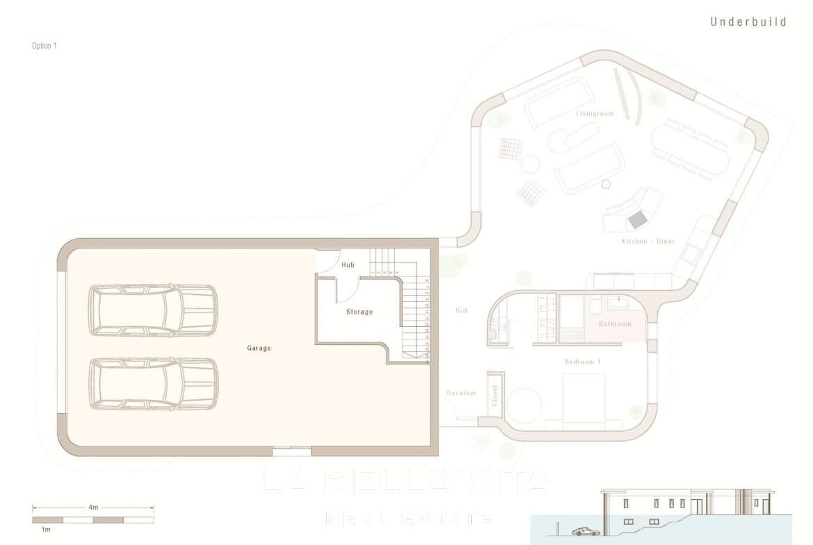 Contemporary New Build Villa with Garage for sale in La Marina Urbanisation, Costa Blanca